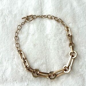 Gold Chain Link Necklace
